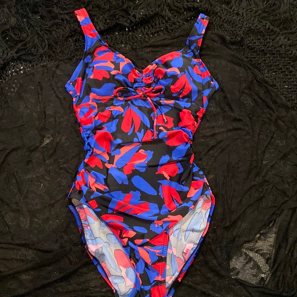 Retro colored suit
